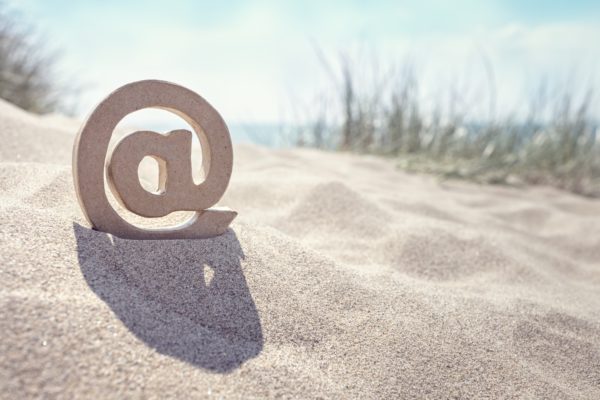 E-Mail Marketing vom Strand